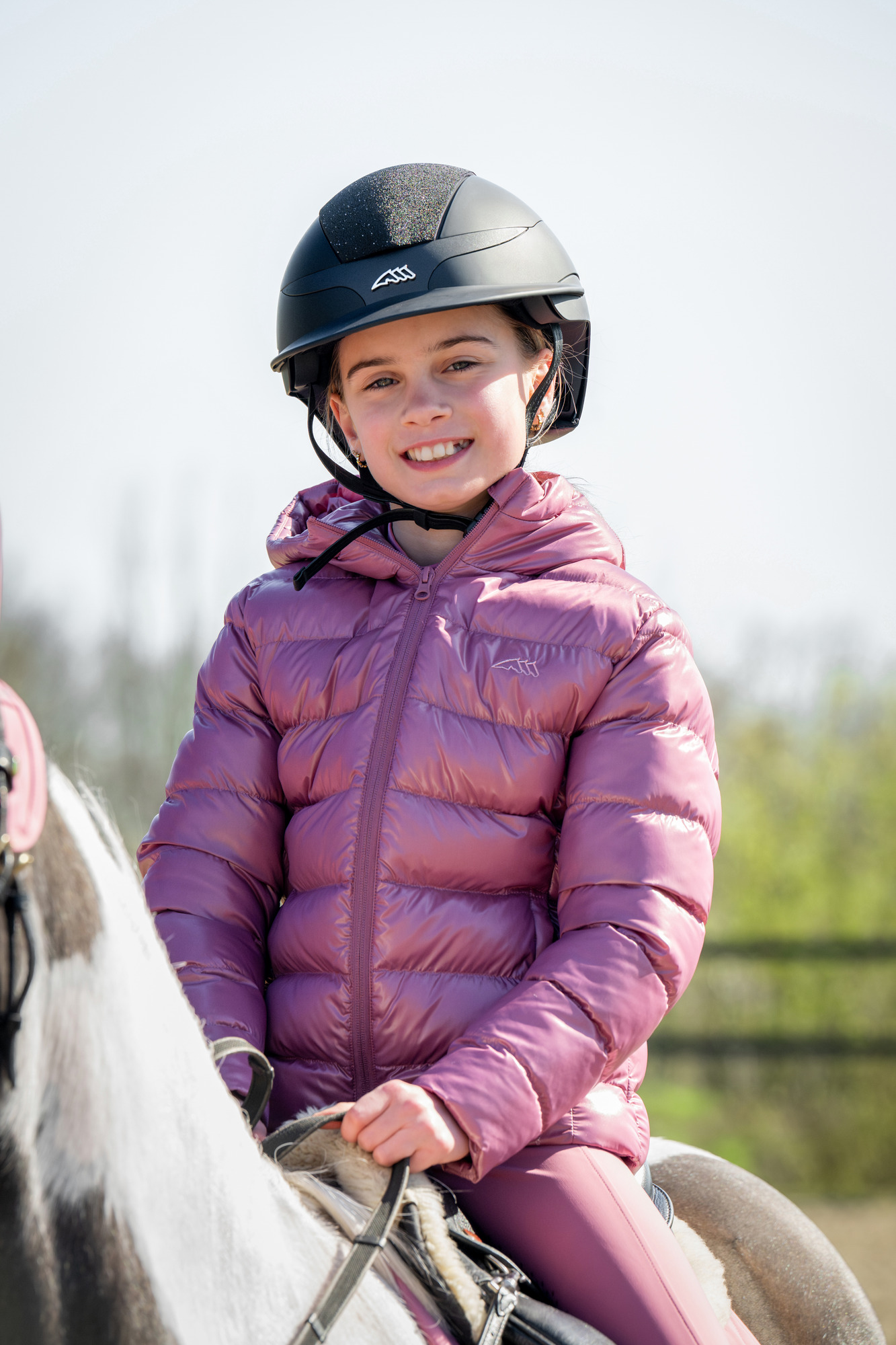 Equiline FW26 Junior Padded Bomber Eqger