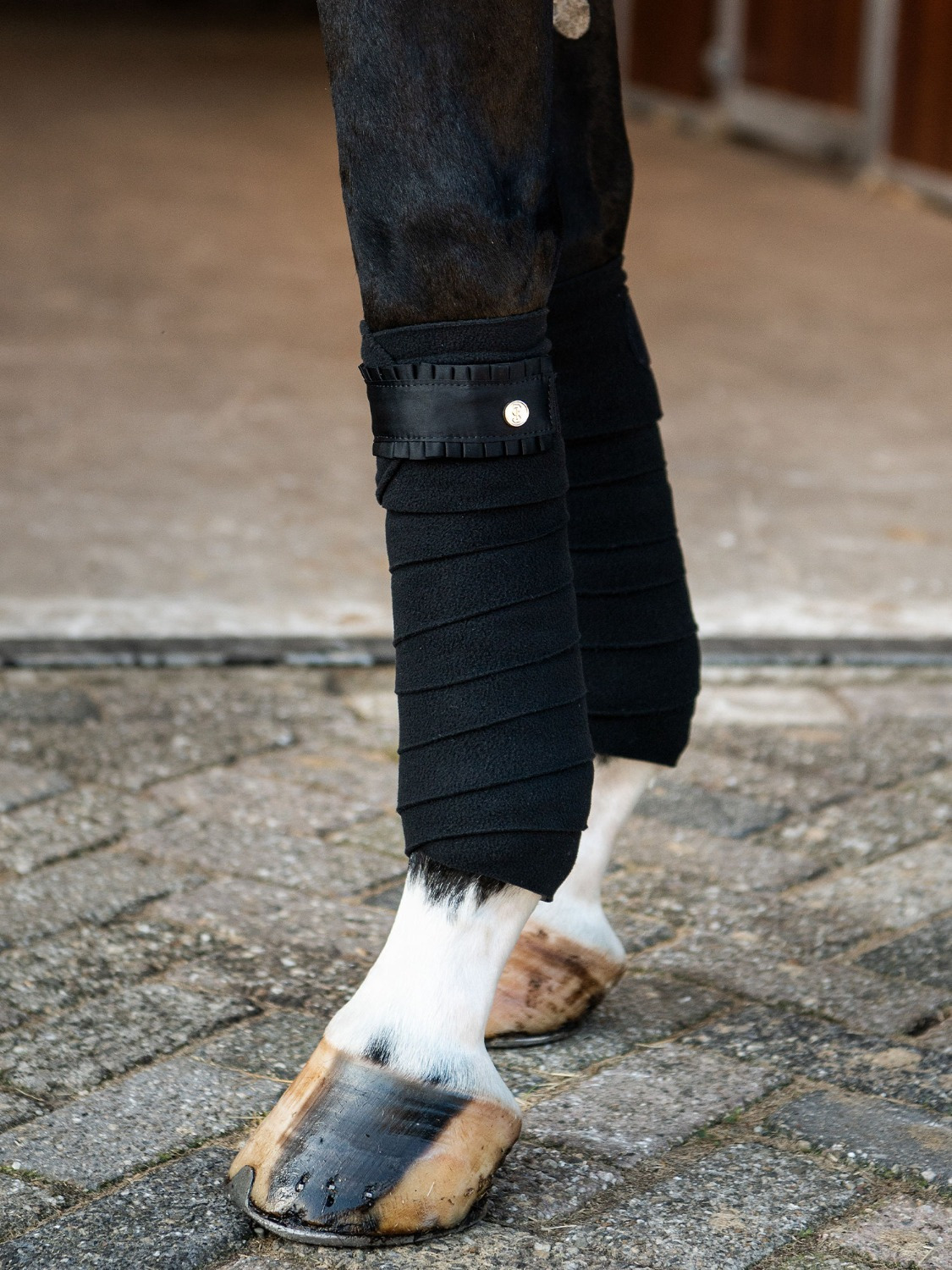 PS Of Sweden SS'24 Ruffle Black Bandages