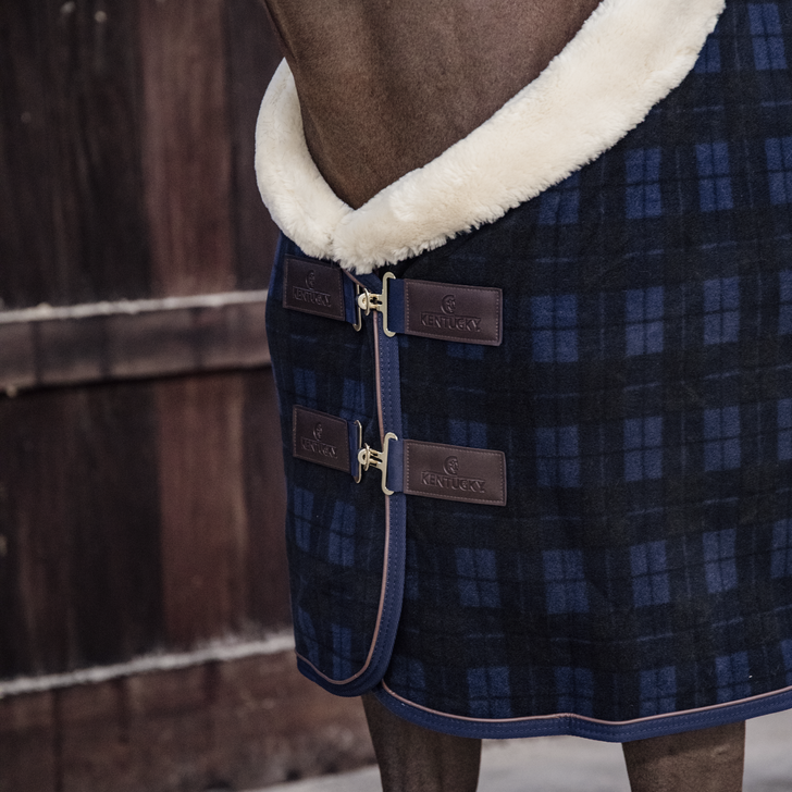 Kentucky Heavy Checked Show Fleece Rug