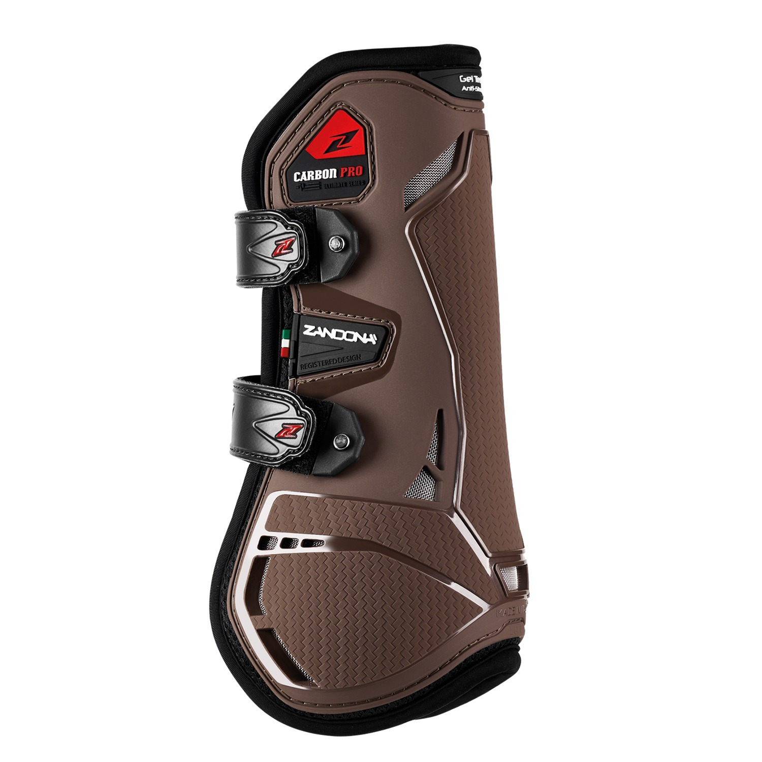 Zandona Sehnengamaschen Carbon Pro mit Klettverschluss