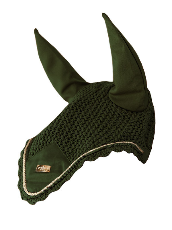 Equestrian Stockholm Forest Green Ear Net