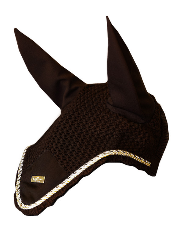 Equestrian Stockholm Golden Brown Ear Net
