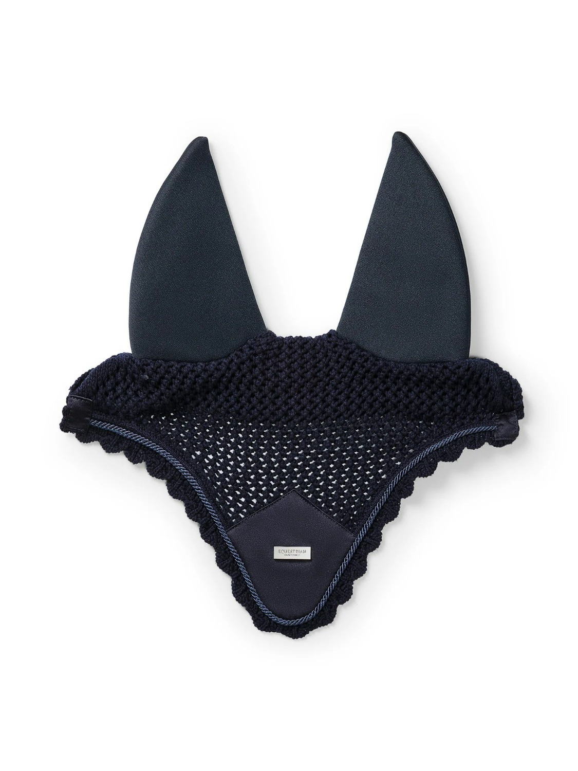 Equestrian Stockholm Navy Silver Soundless Ear Bonnet