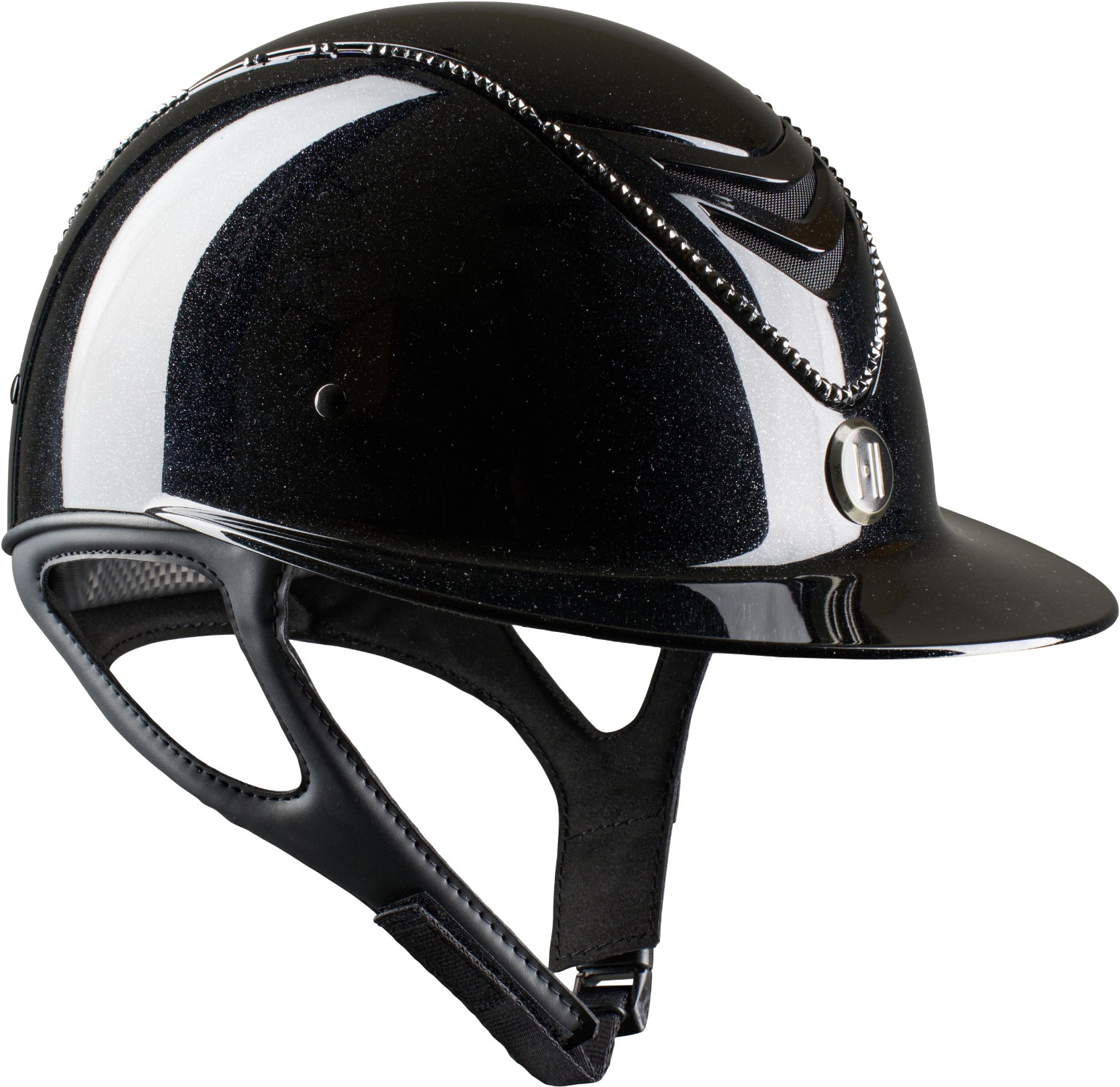 OneK Avance Lux Shimmer effect black swarowski pipe