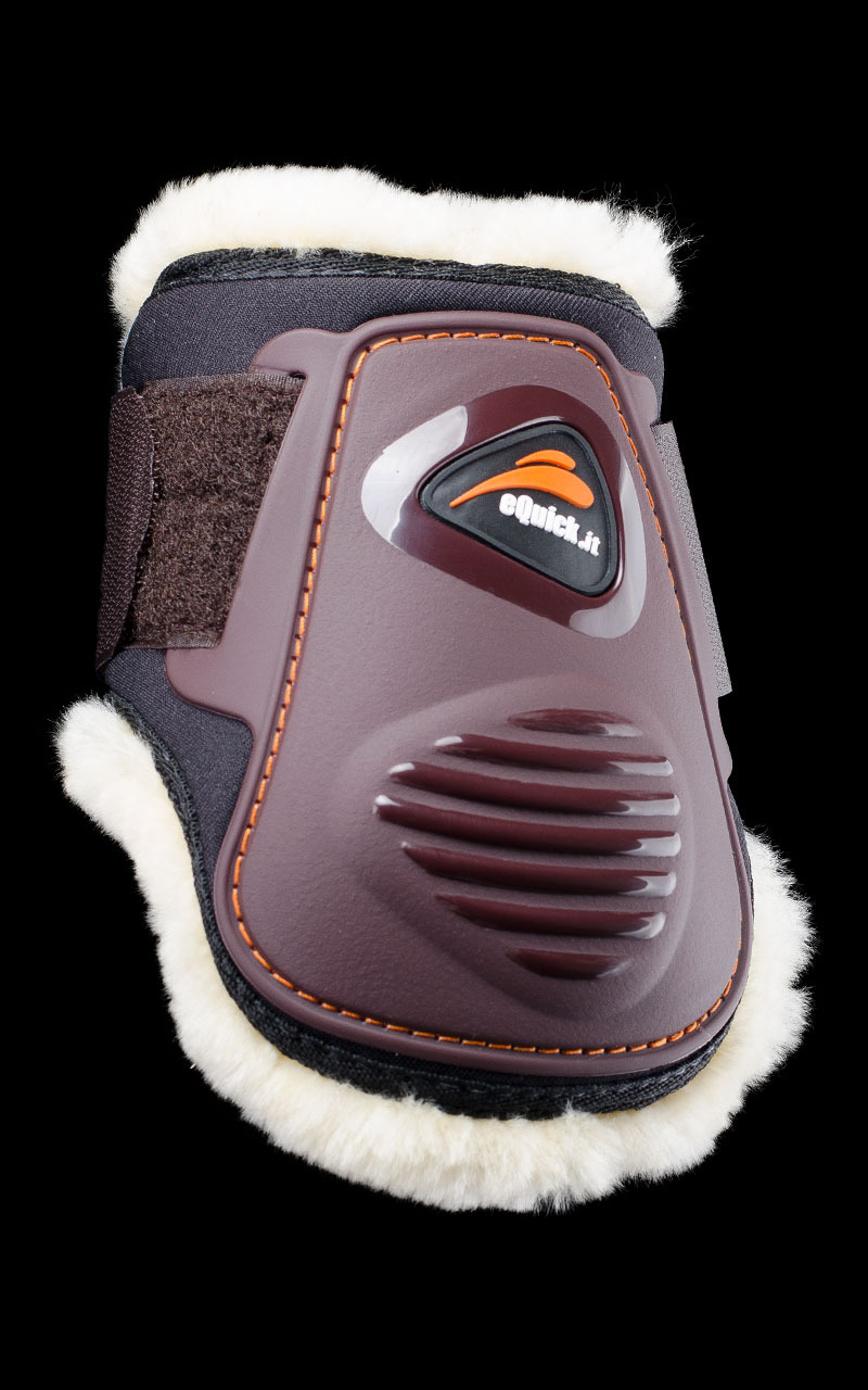 eQuick eLight Fetlock Boots Fluffy