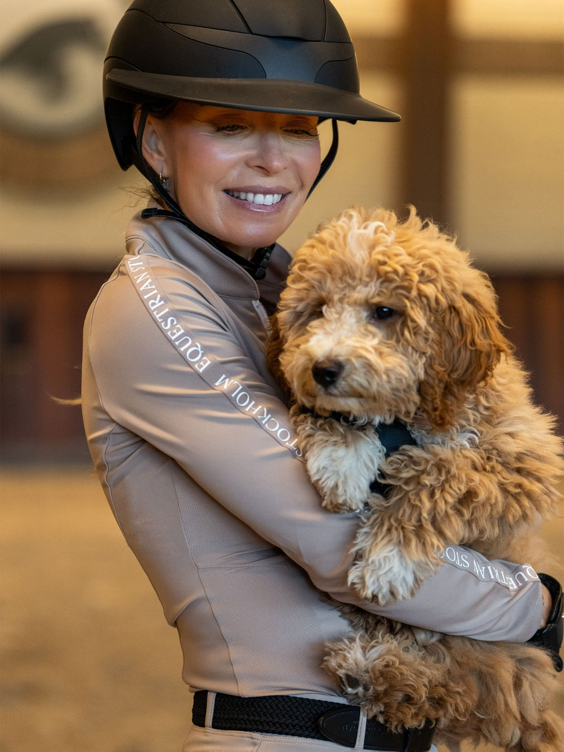 Equestrian Stockholm Power Top Sand
