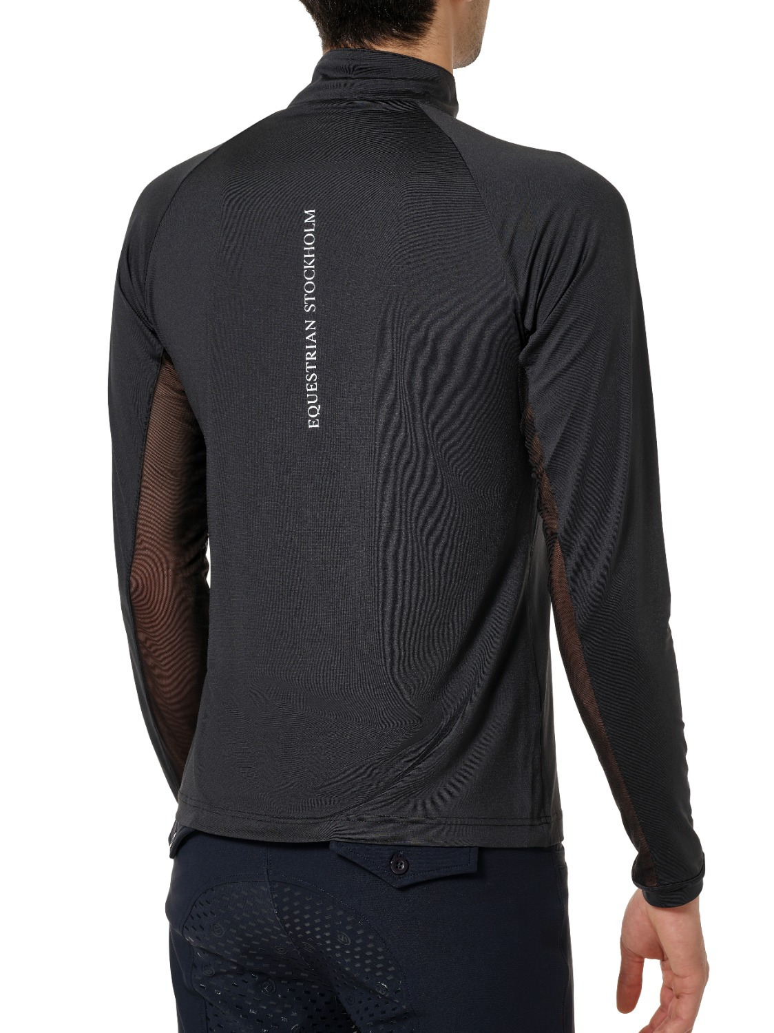 Equestrian Stockholm Men's Air Breeze sunshirt Black