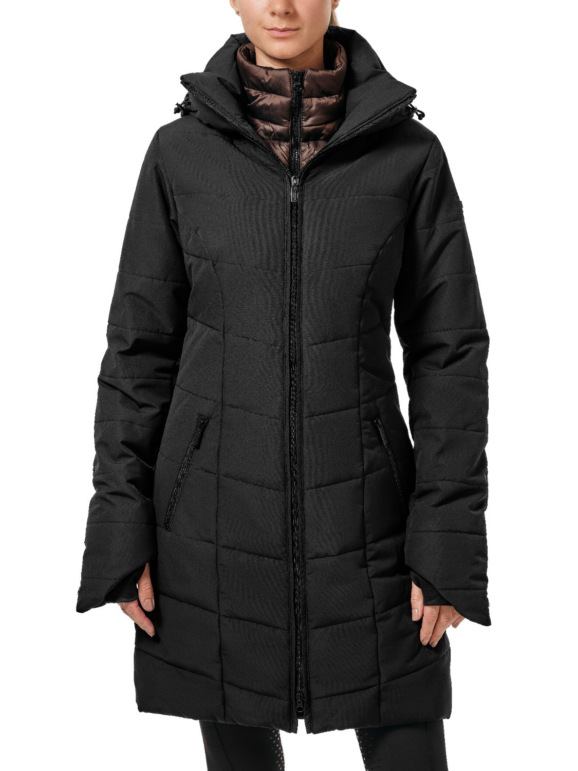 Equestrian Stockholm FW'24 Modern Mocha Denali Winter Coat