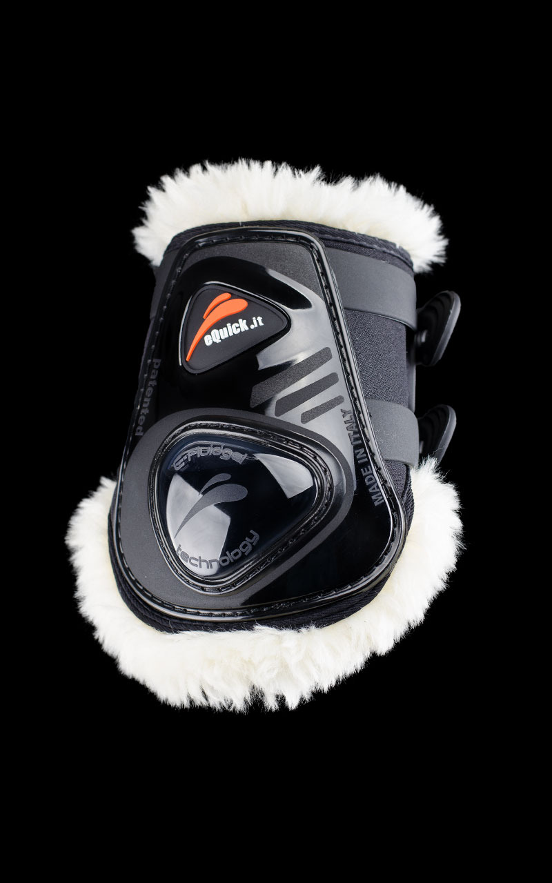 eQuick eShock Legend Brushing Boots Fluffy
