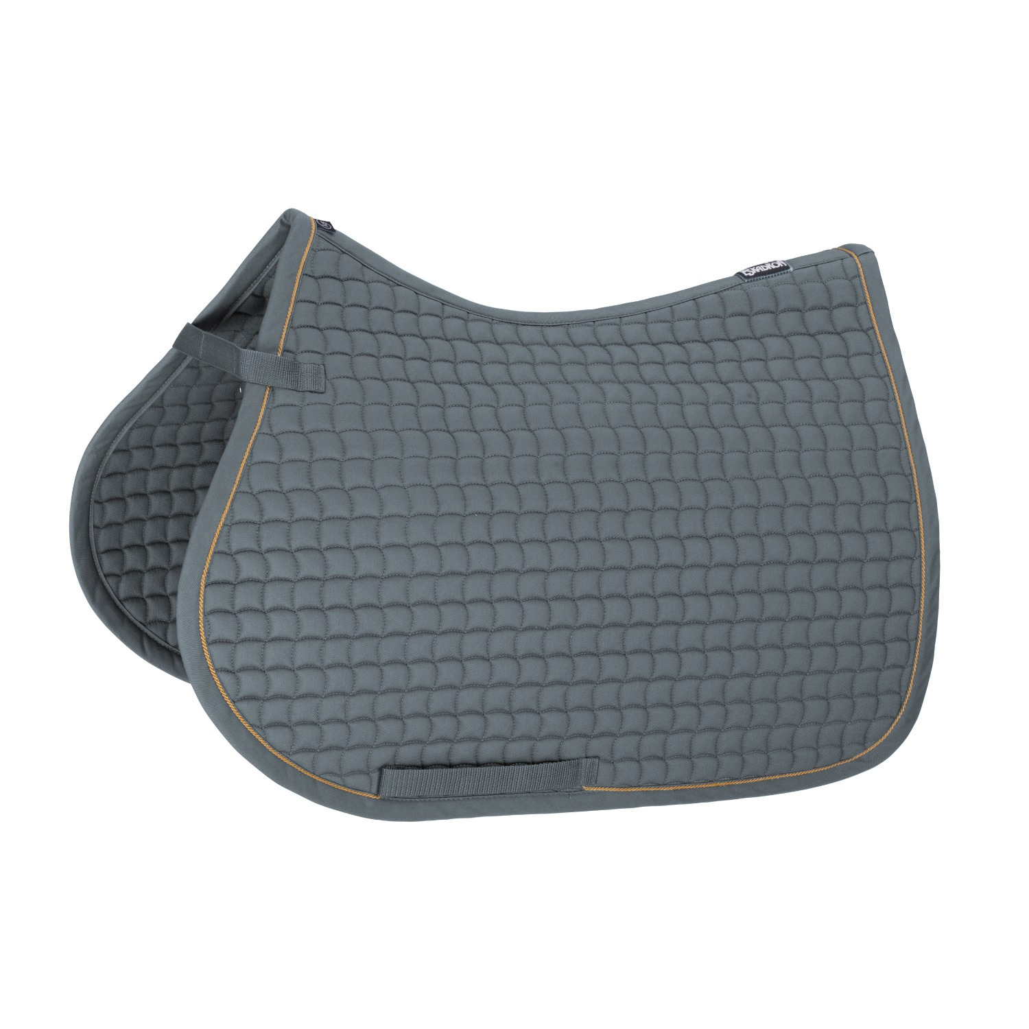 Eskadron Cotton Saddle Pad with Gold Piping
