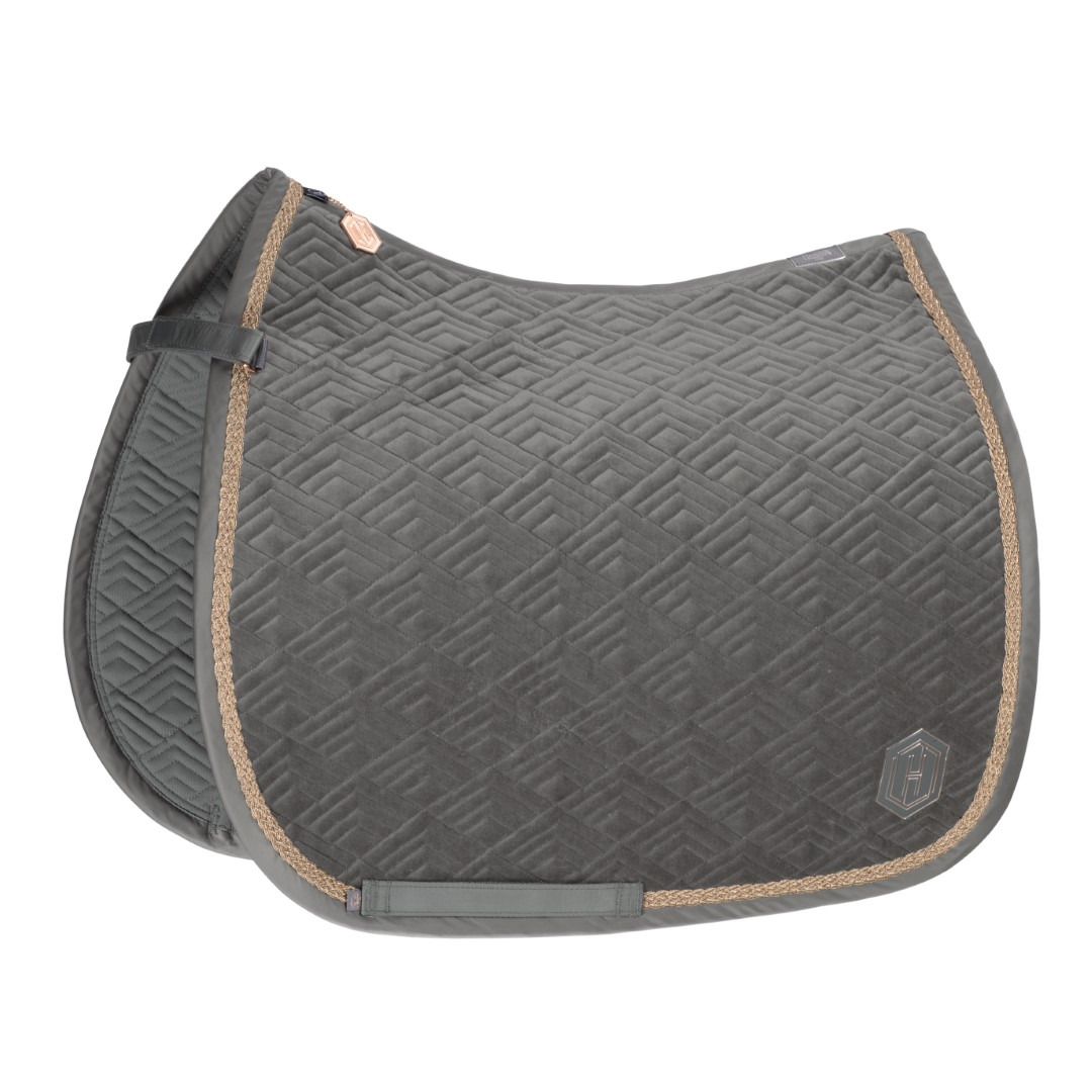 Eskadron FW'23 Heritage Velvet saddlepad Emblem