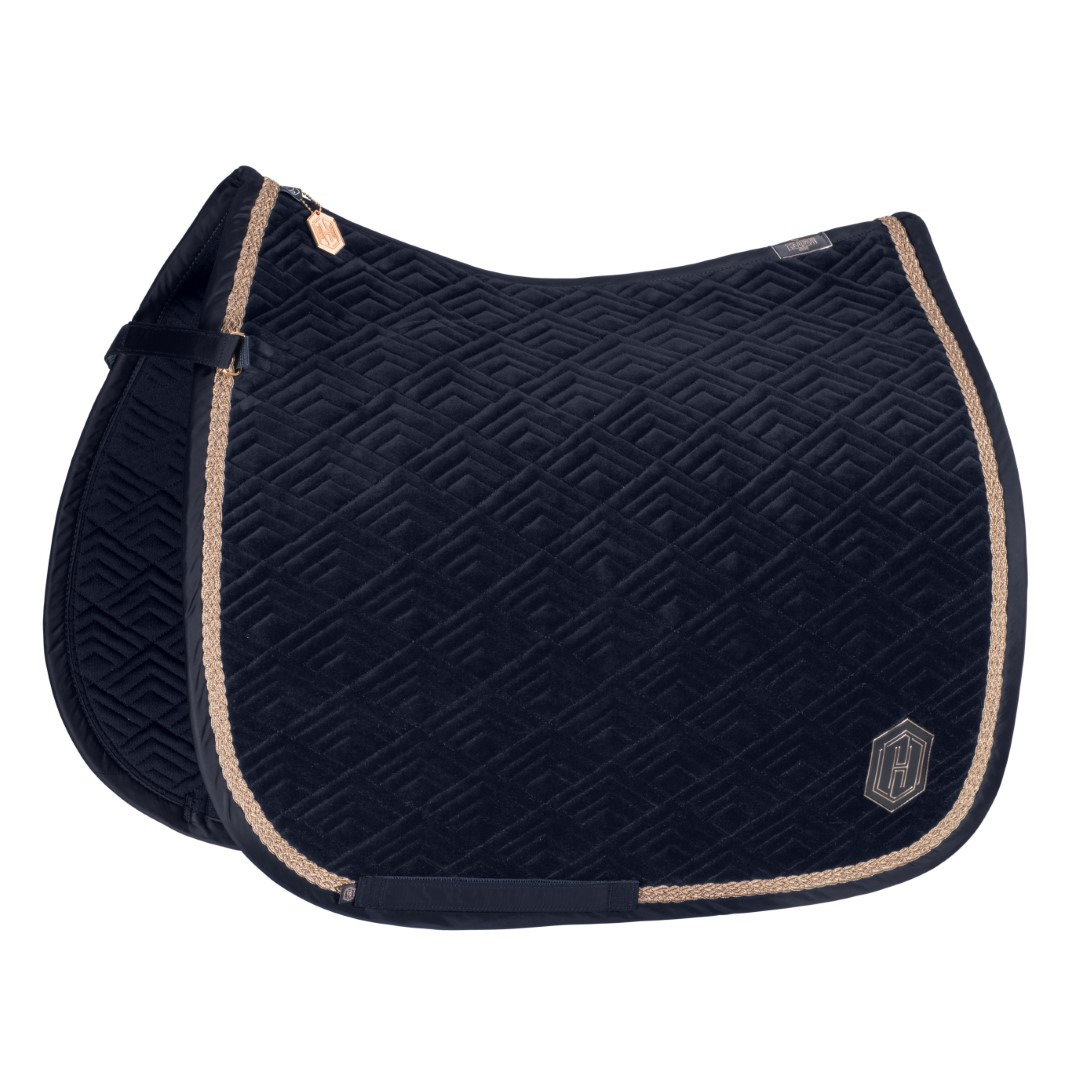 Eskadron FW'23 Heritage Velvet saddlepad Emblem