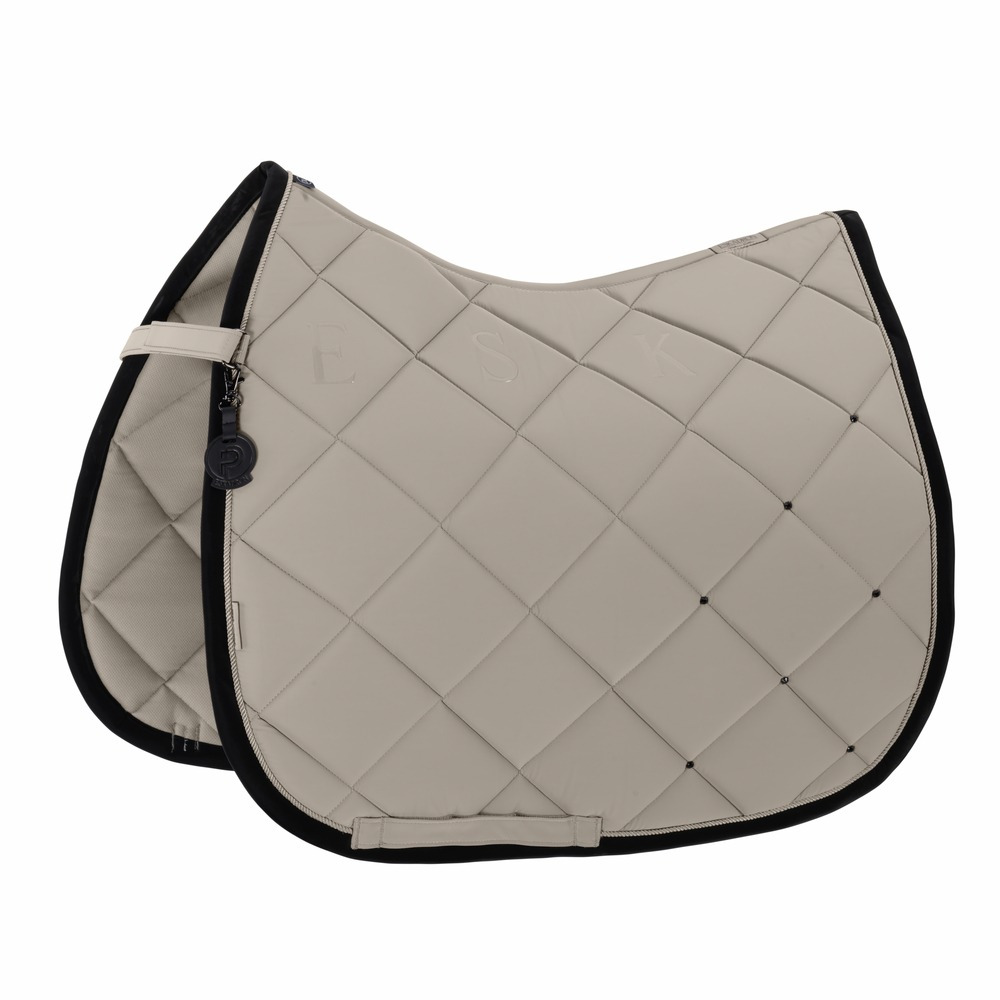 Eskadron SS26 Platinum Saddle Pad Silk Contrast Diamond