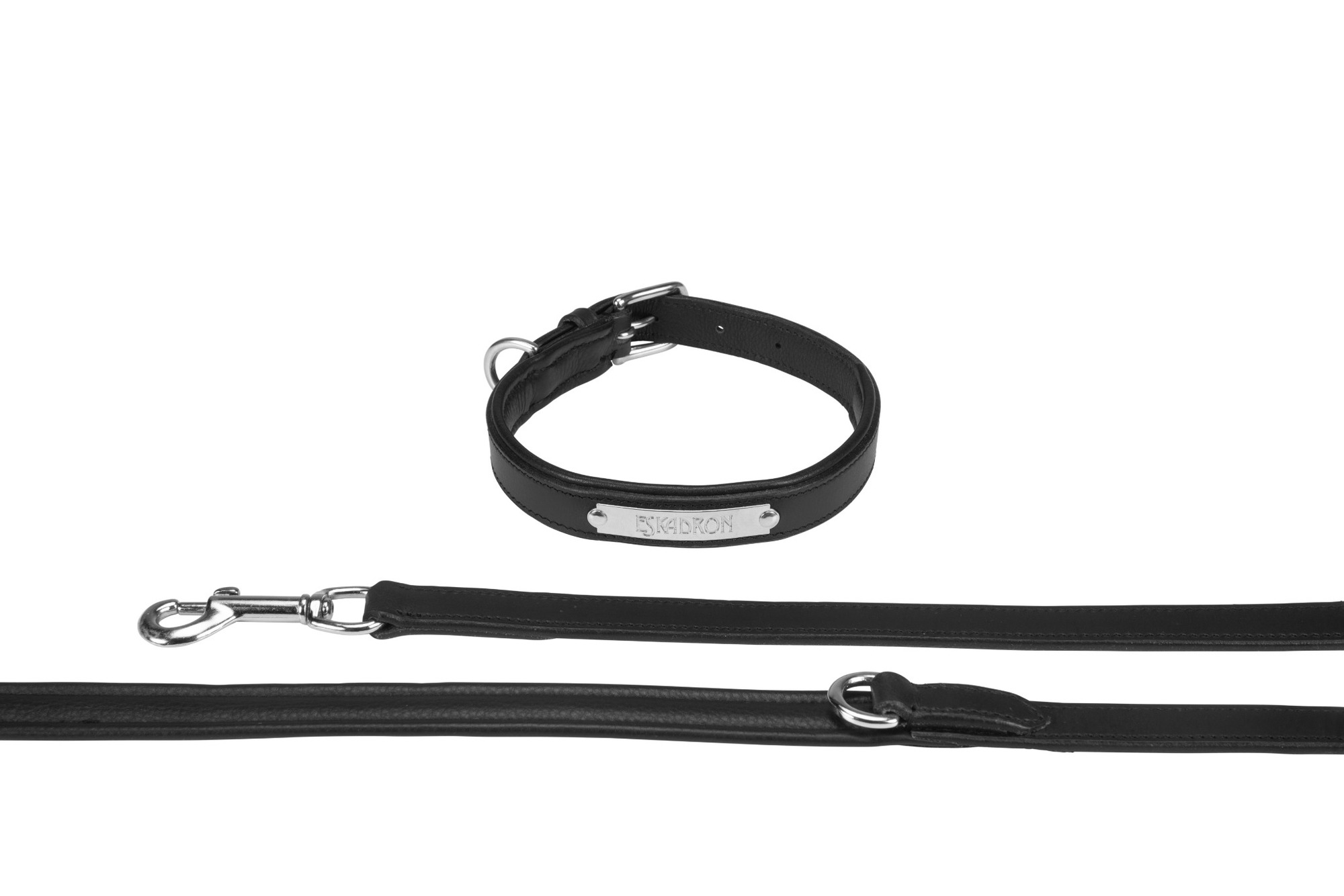 Eskadron Leather Dog Collar and Leash