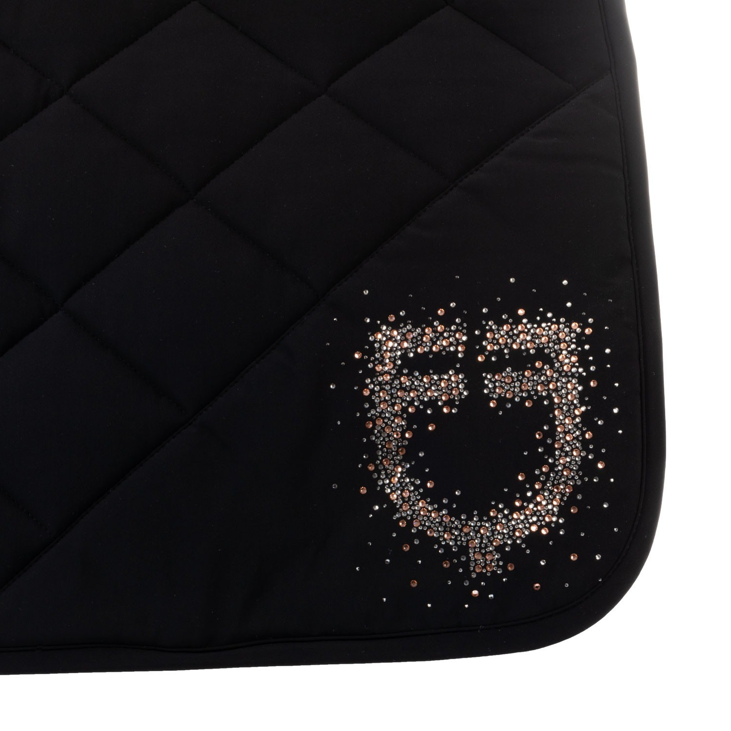 Equestro Dressuur dekje Rhinestone Logo