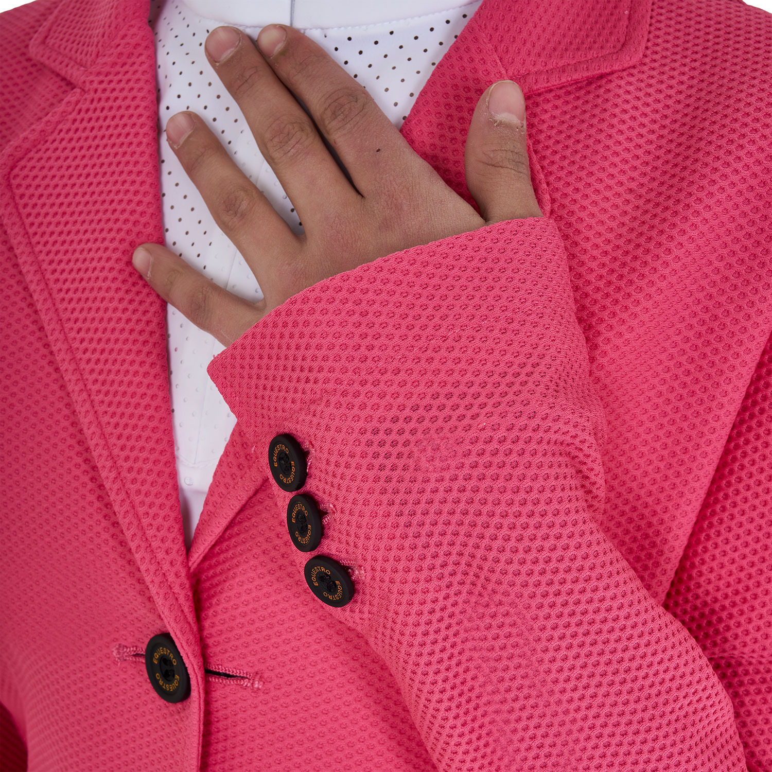 Equestro SS25 Kids Competition Jacket Perforated