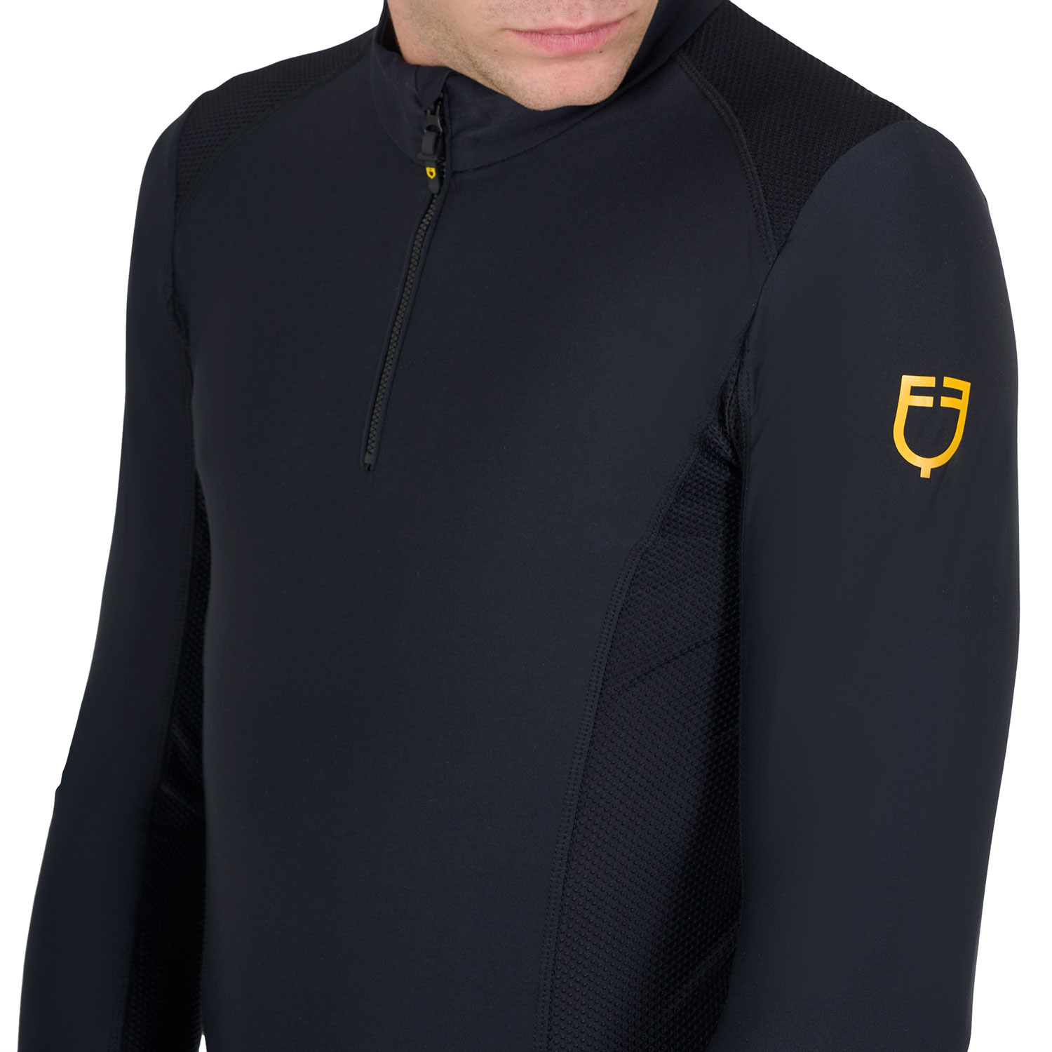Equestro Heren Polo Slim Fit