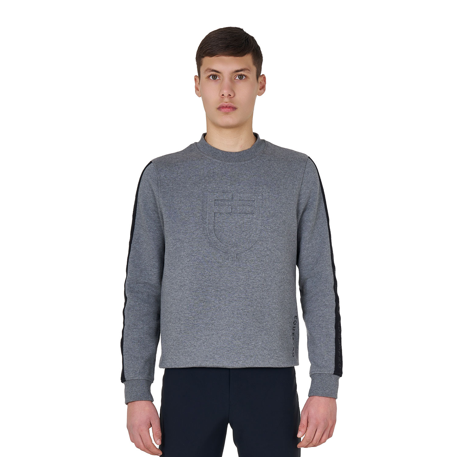 Equestro FW25 Heren Sweatshirt Cotton