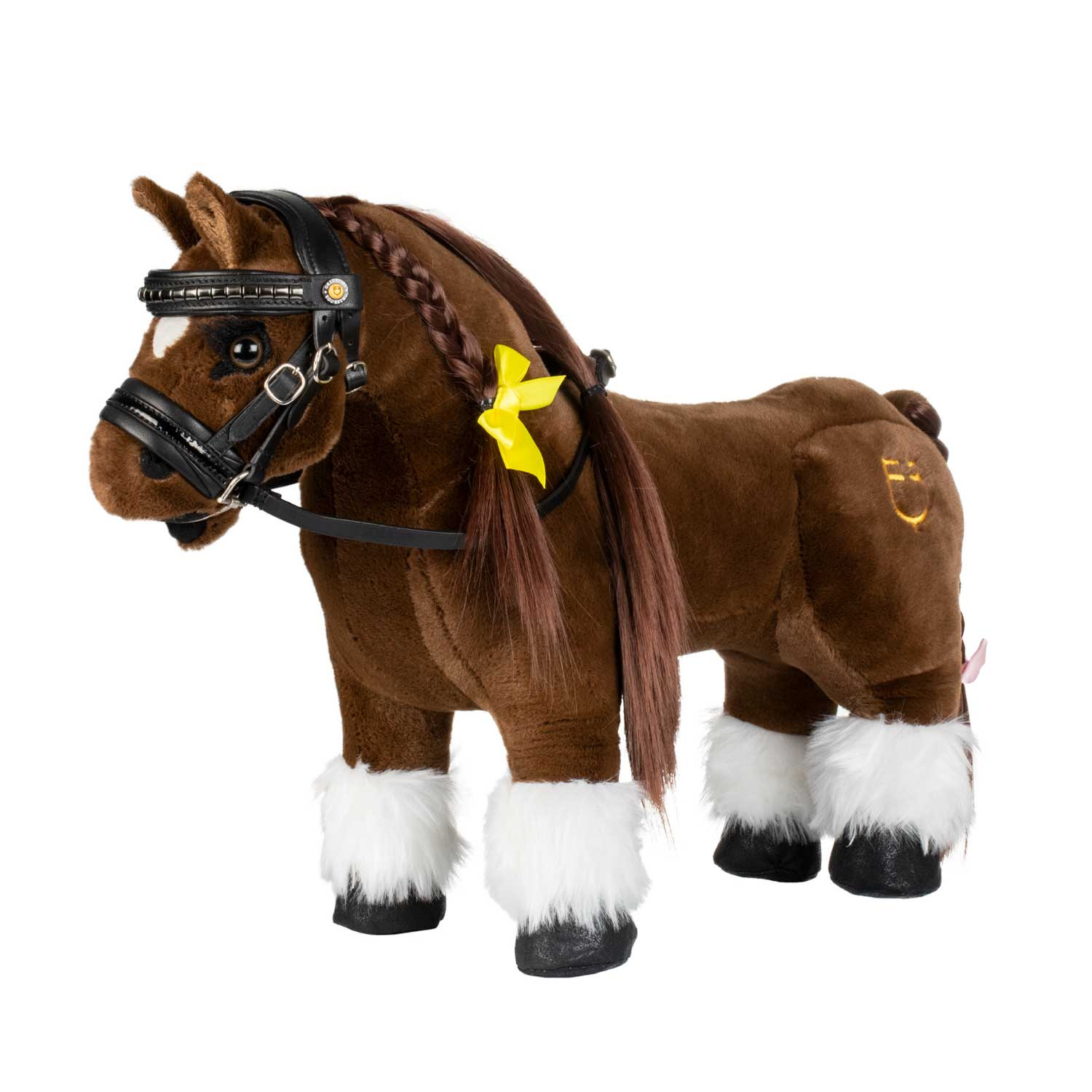 Equestro Toy Horse Leren Hoofdstel Clinchers 