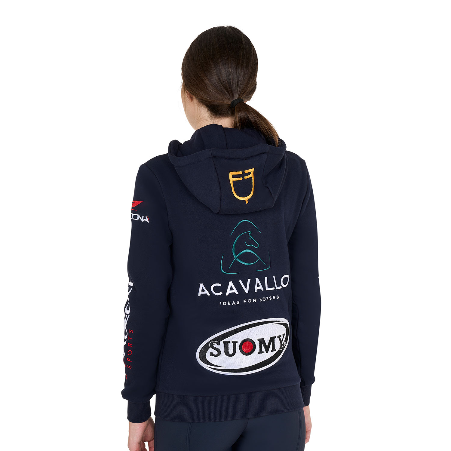 Equestro Multi-Logo Hoodie