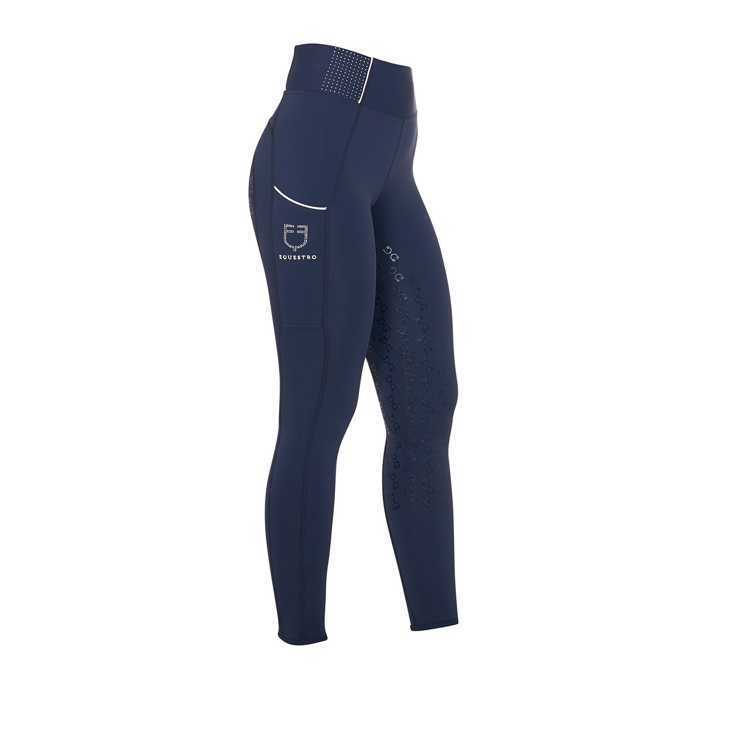 Equestro SS25 Riding Tights Strass Dames