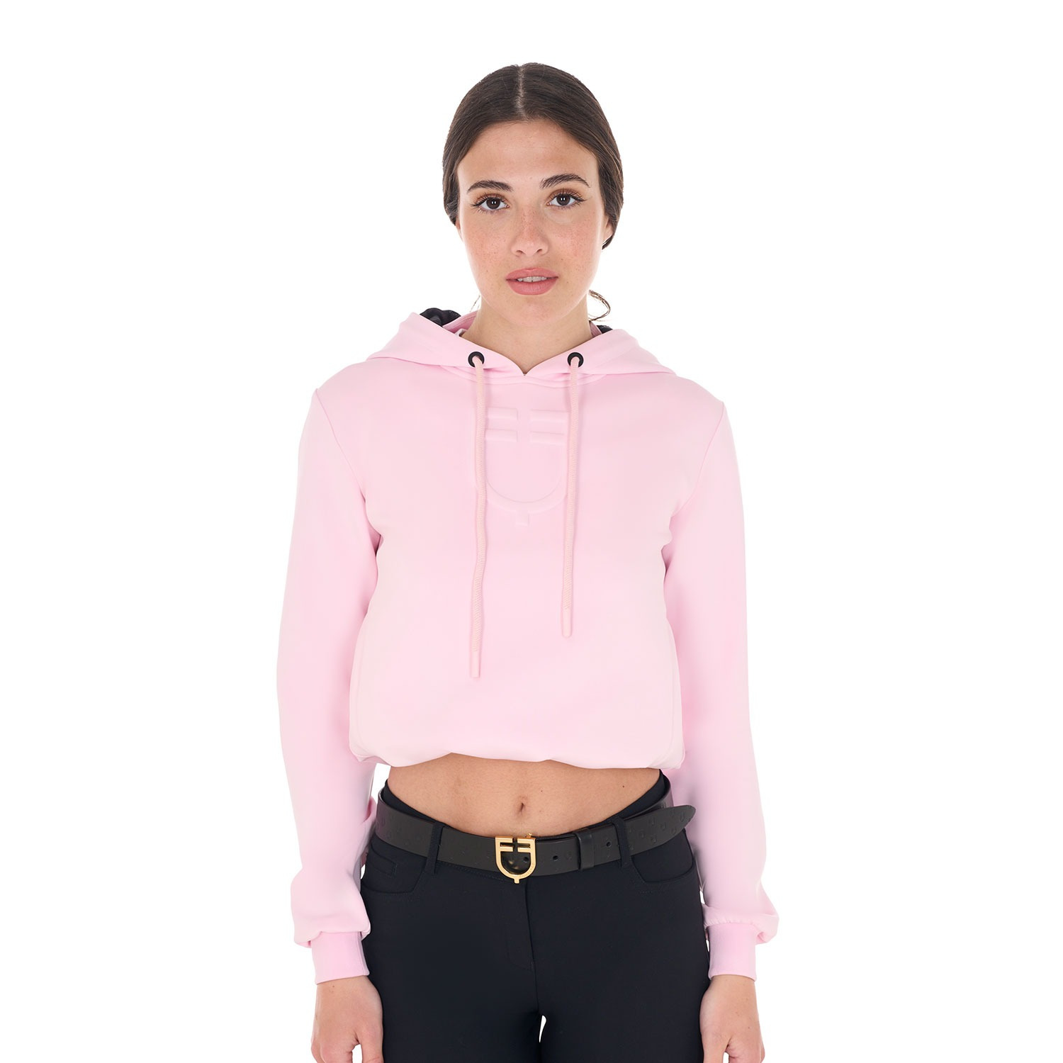 Equestro SS25 Hoodie Cut Out for Women