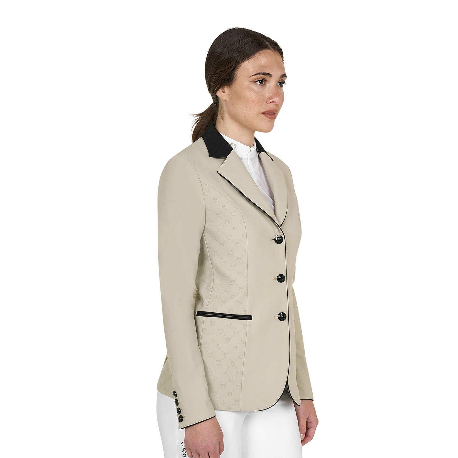 Equestro SS26 Monogram Competition Jacket Woman