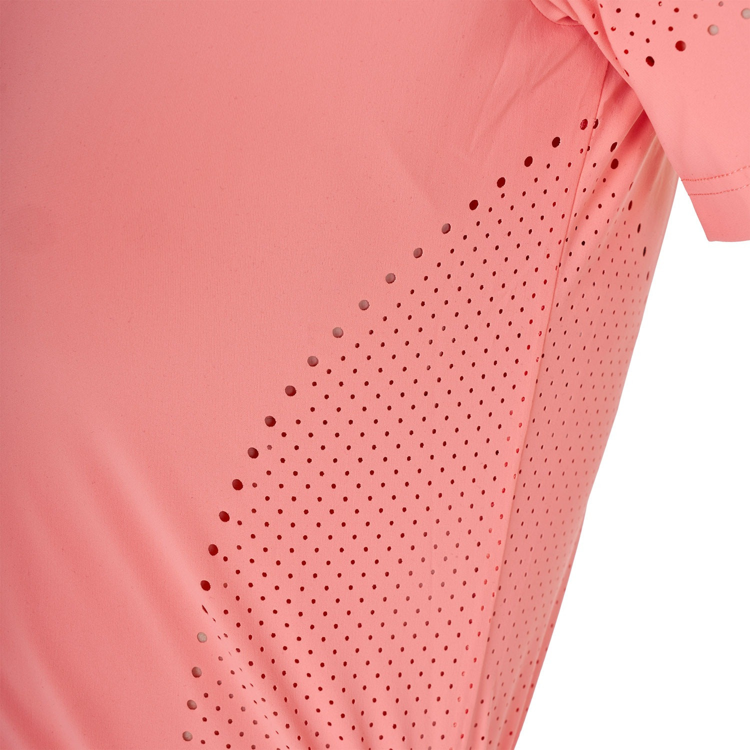 Equestro SS26 Polo shirt Perforated Zip Dames