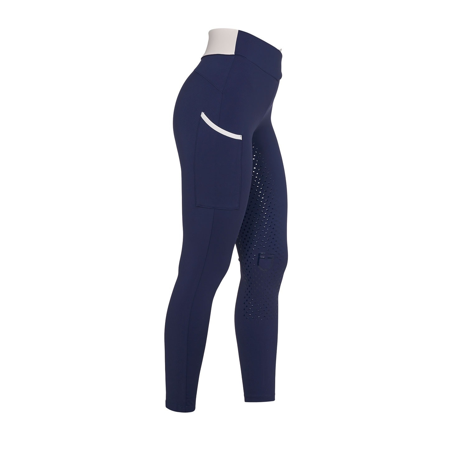 Equestro SS26 Rijlegging Cross Knie grip Dames
