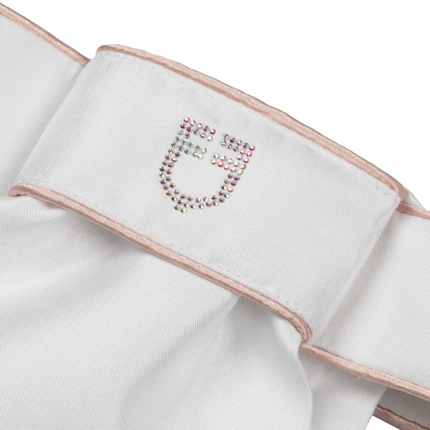 Equestro Plastron Rhinestone logo