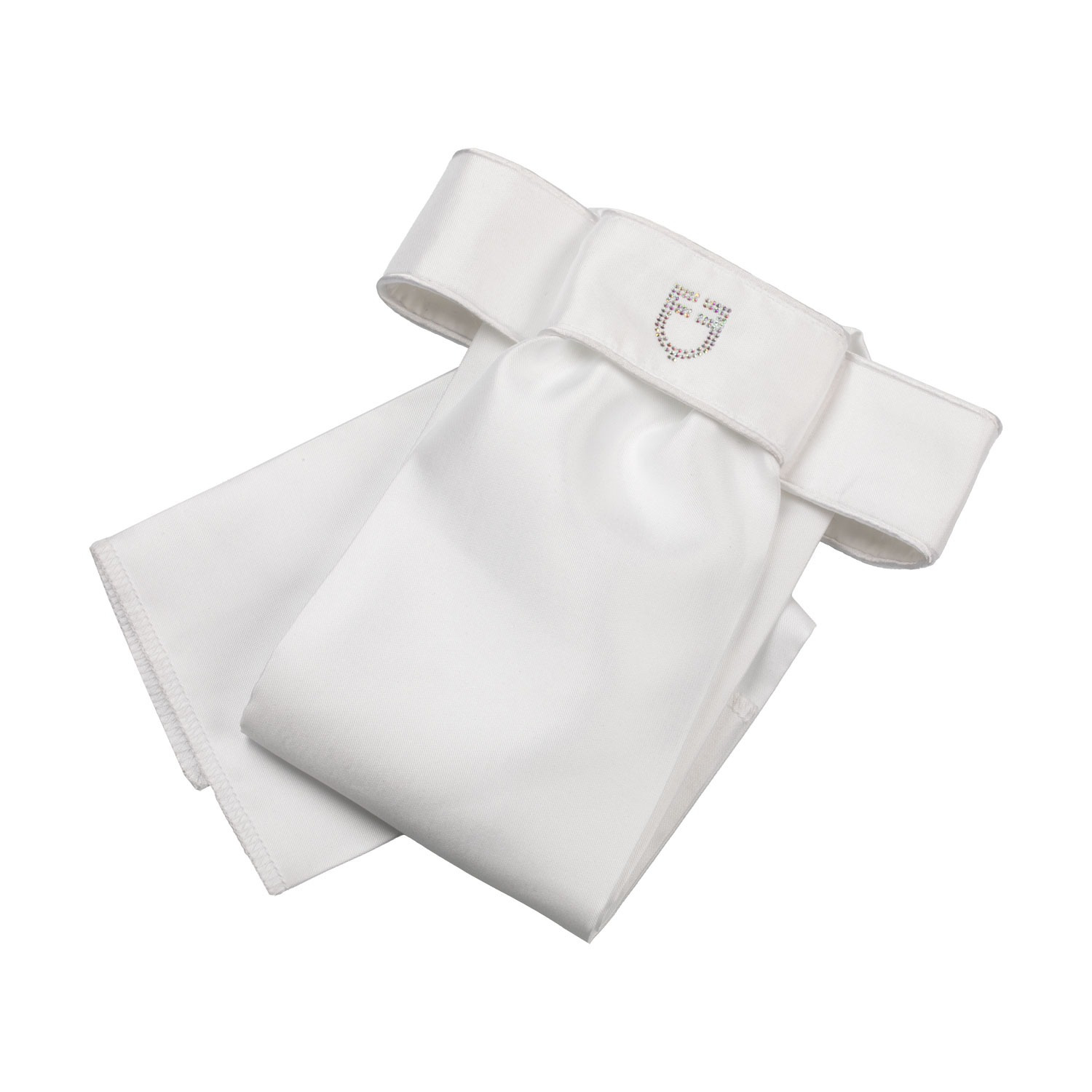 Equestro Plastron Rhinestone logo