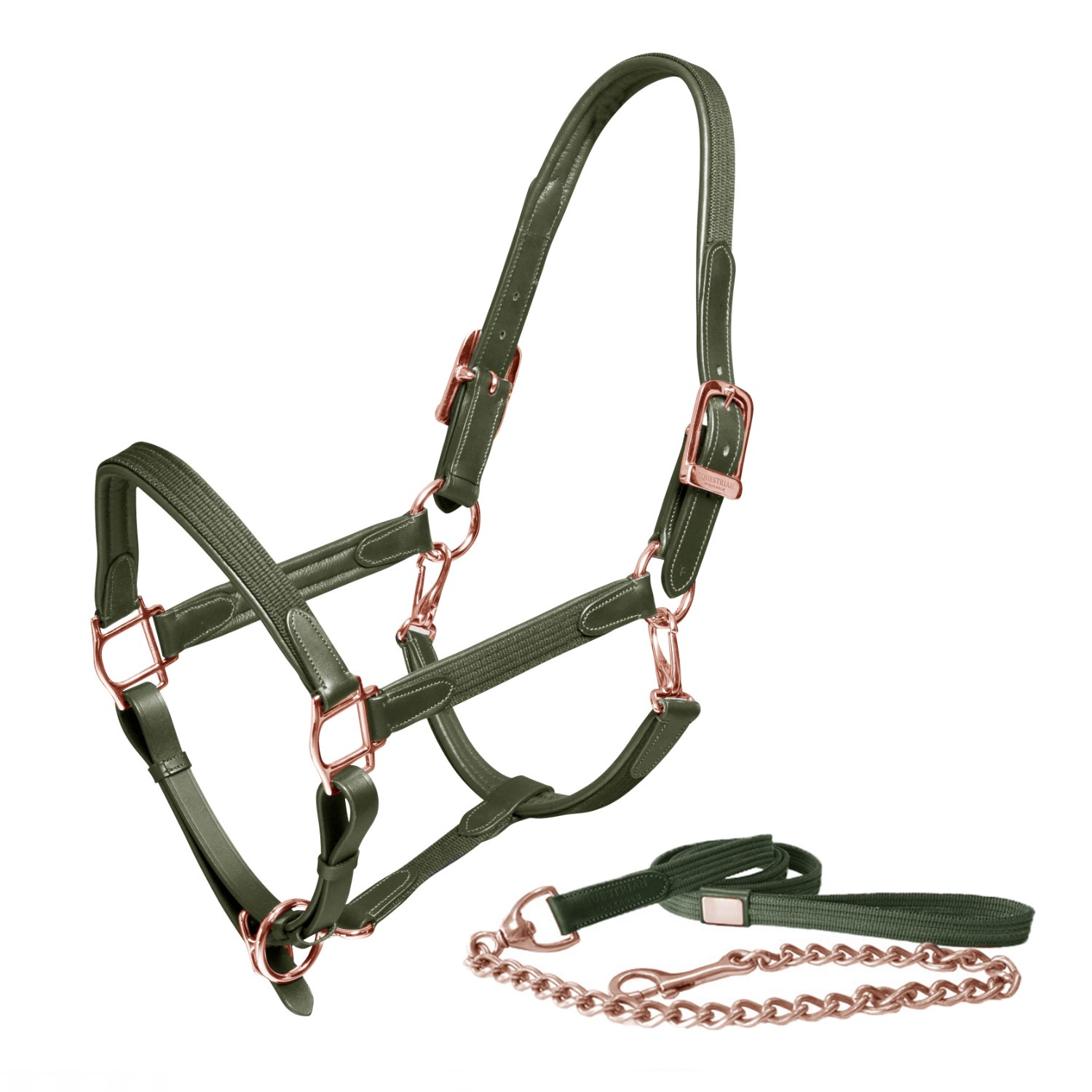 Equestrian Stockholm SS'22 Evening Haze Leather Halter