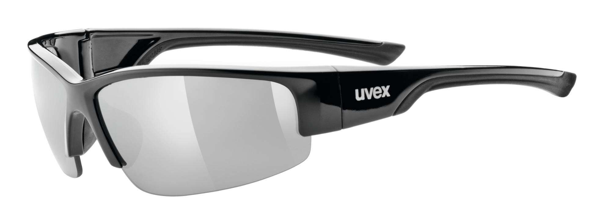 Uvex Sportstyle 215 Black / Litemirror Silver