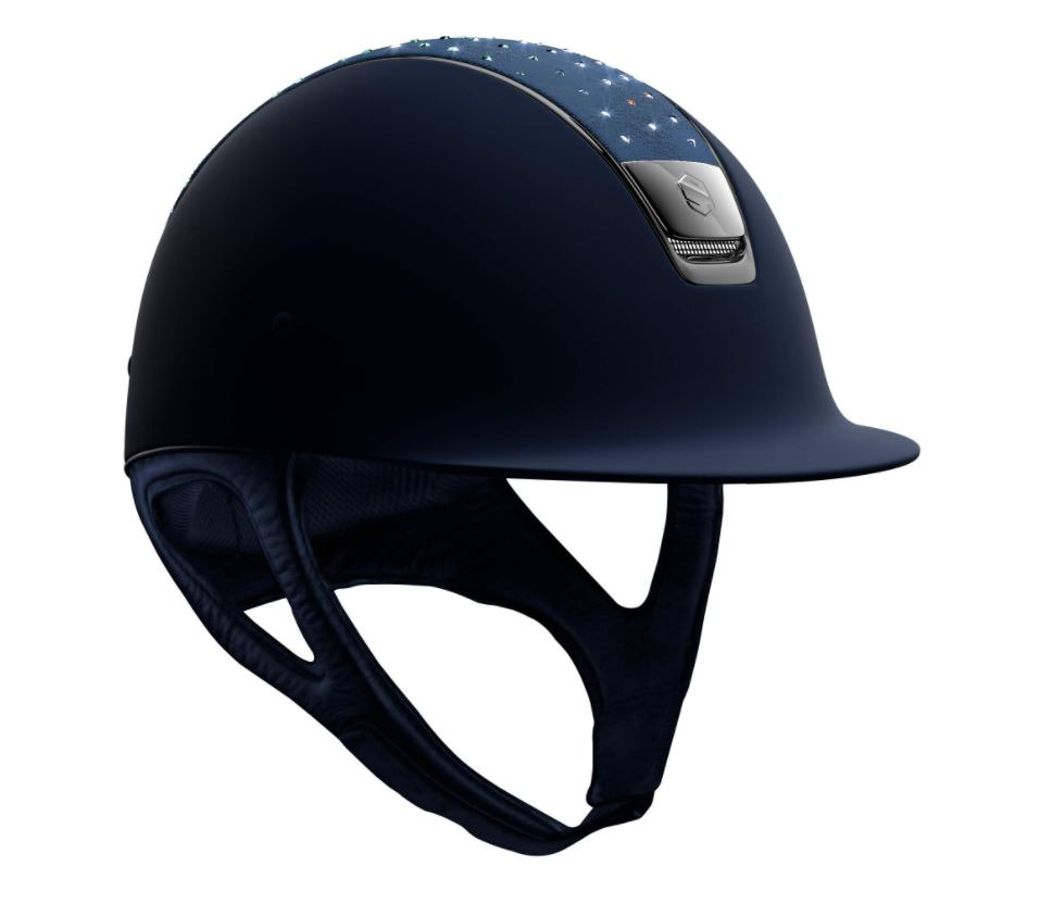 Samshield Blue Fancy Swarovski – Chrome Black