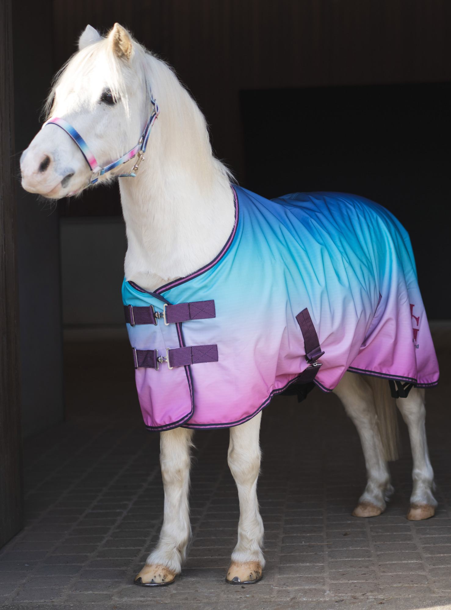 Horseguard FW25 Gradient-Decke mit Fleecefutter