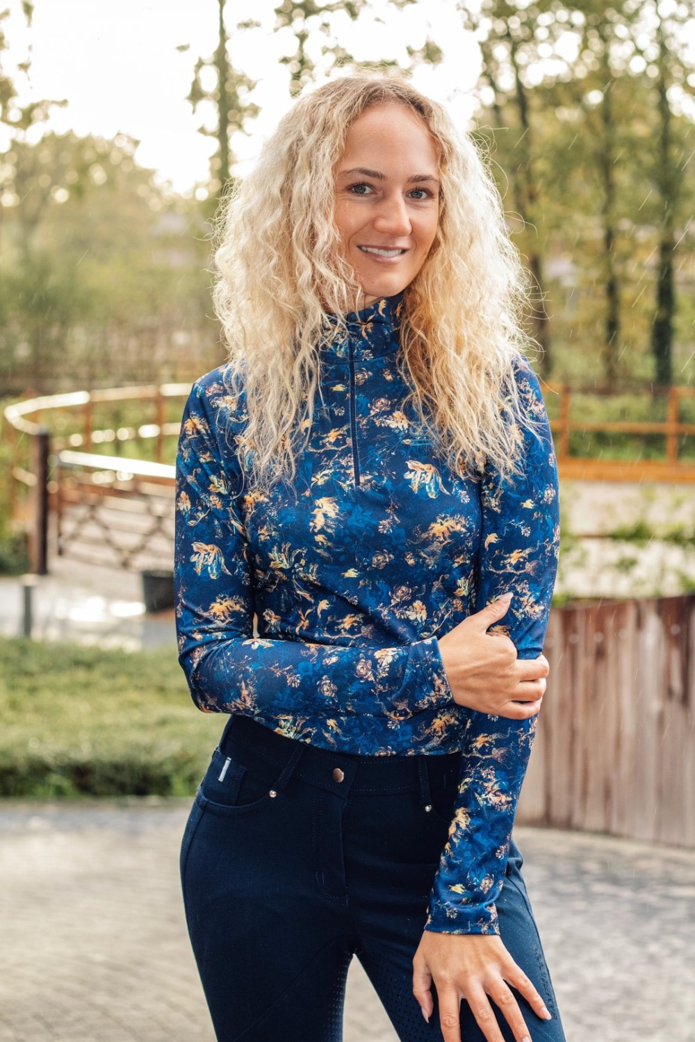 Sambucco FW25 Base Layer Royal Flower
