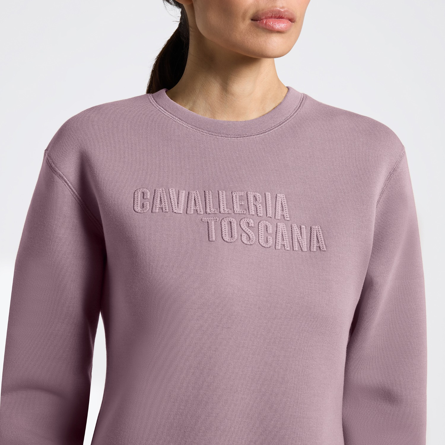 Cavalleria Toscana FW25 CT Cotton Crew Neck Dames