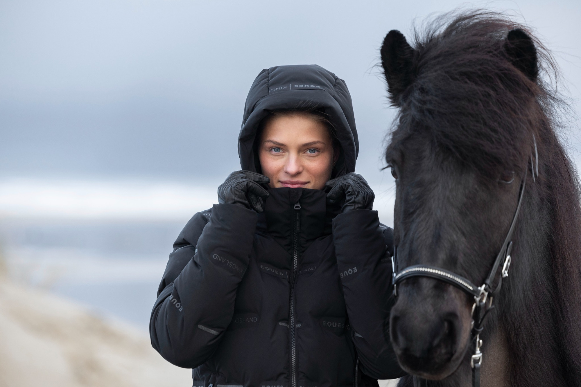 Eques X Kingsland Wasserdichte Reitjacke Björg