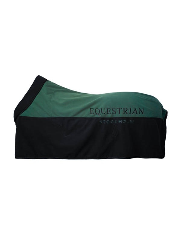 Equestrian Stockholm FW'22 Sycamore Green fleece rug