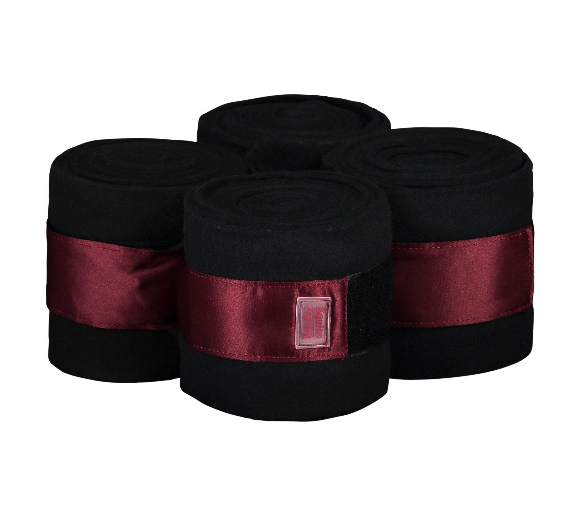 Equito Fleece Leg Wraps Black Cherry