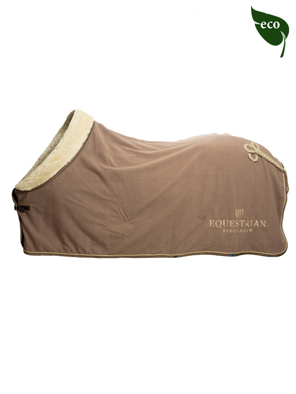 Equestrian Stockholm Fleece Rug Champagne