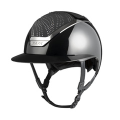 Kask Star Lady Pure Shine 2.0 Cristaux Noirs Flow Noir Mélange Graphite