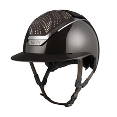 Kask Star Lady Pure Shine Chrome 2.0 Brun Espresso Crystals Flow Mélange Grège