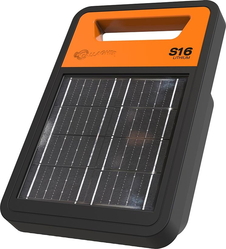 Galalgher S16li Solarmodul-Weidezaungerät inkl. Akku (0,16 J - Solar)