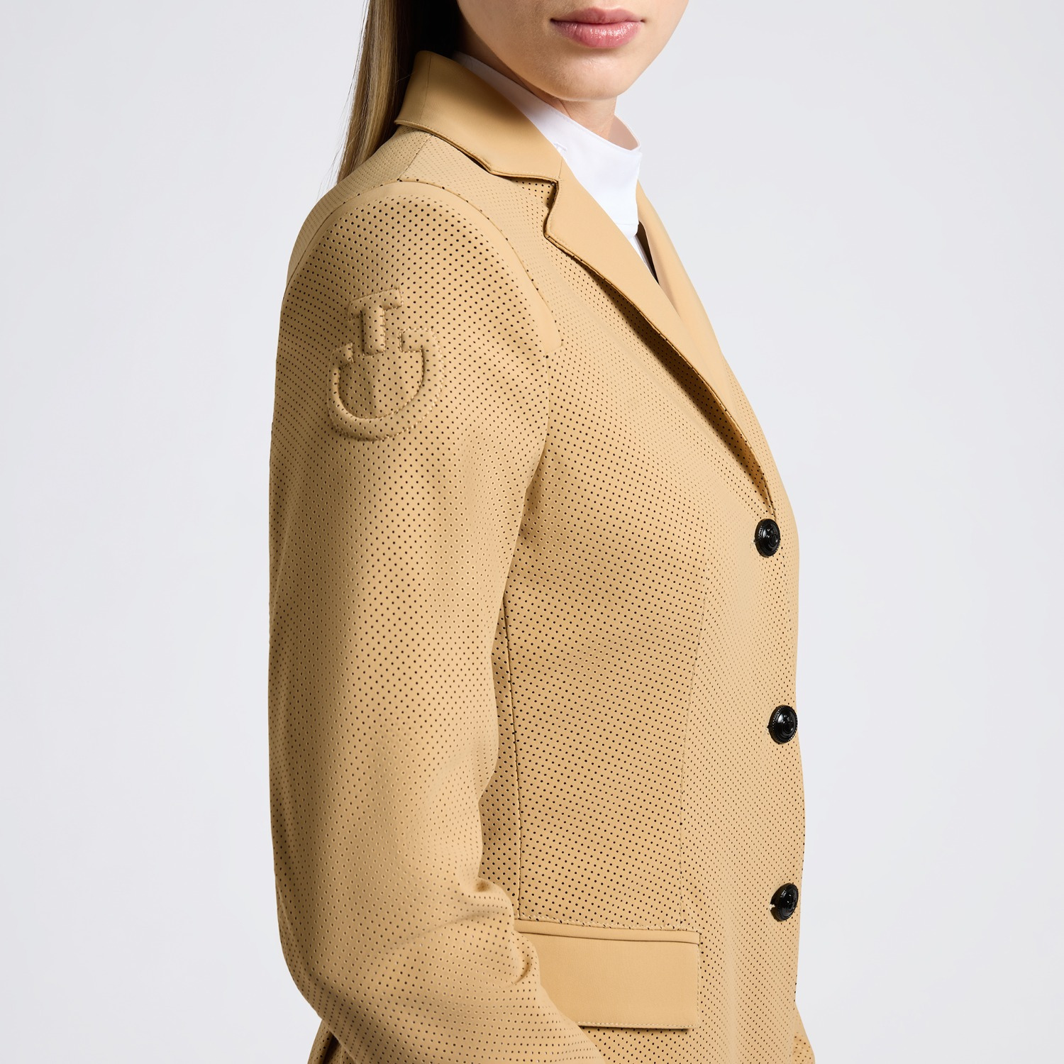 Cavalleria Toscana SS25 All-over Perforated Competition Jacket Women