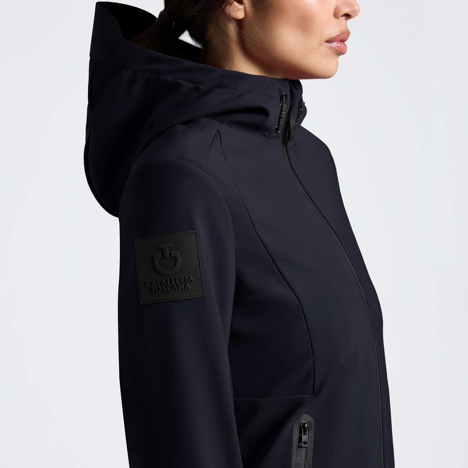 Cavalleria Toscana FW25 CT Thermal Hooded Performance Softshell Women's Jacket