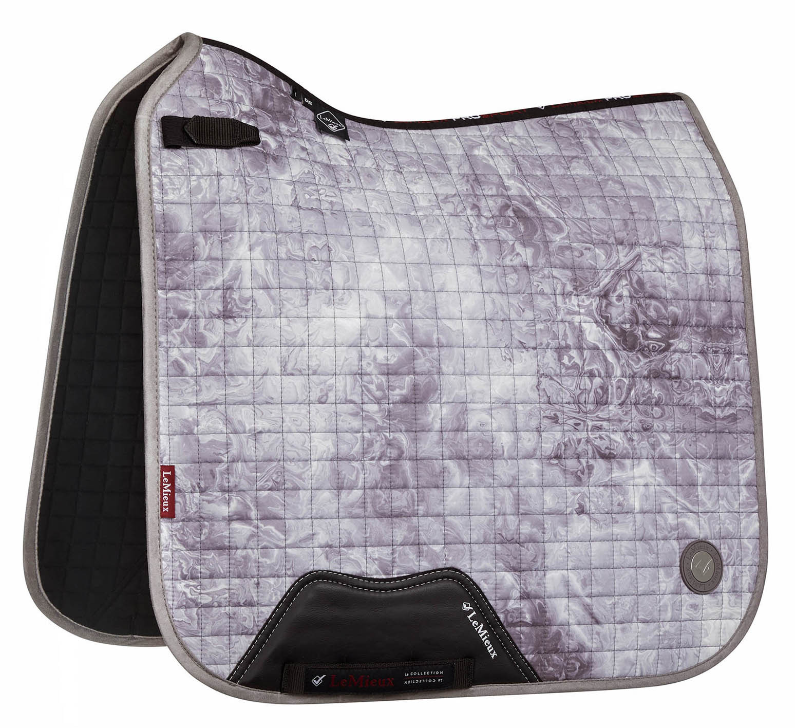 LeMieux SS'21 Glace Grey Suede Saddle Pad