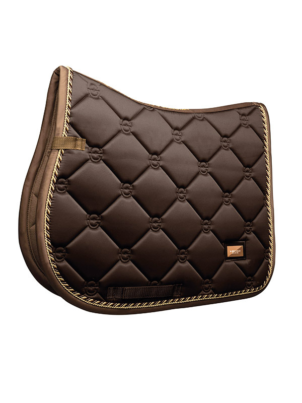 Equestrian Stockholm All-Purpose Saddle Pad Golden Brown