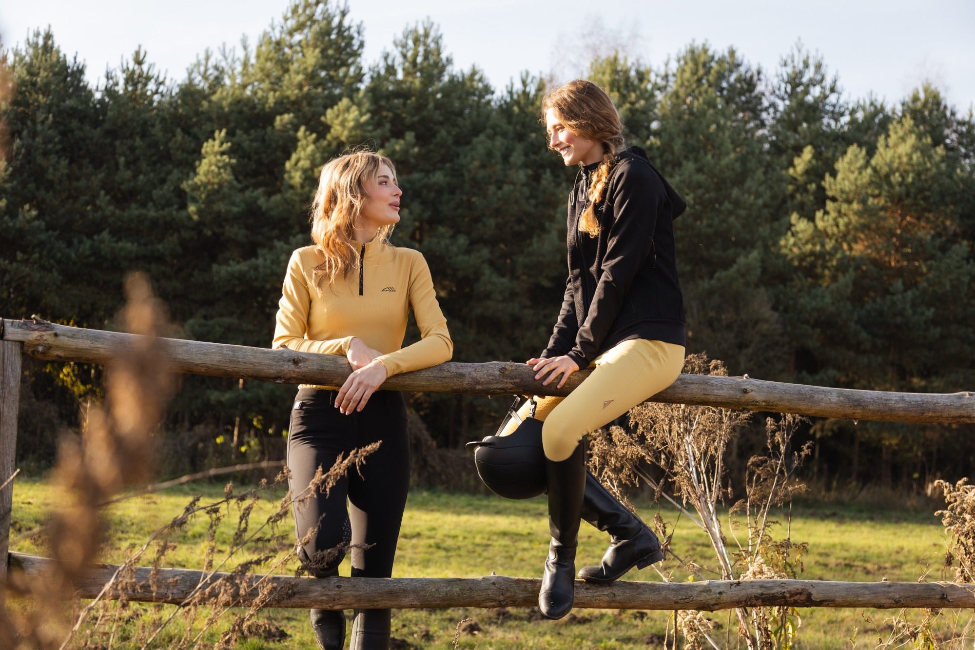Equiline FW26 High Waist Rijbroek Eqcrystalef Full Grip