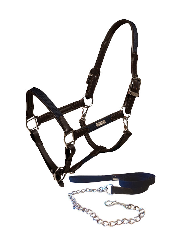Equestrian Stockholm Midnight Blue Halter